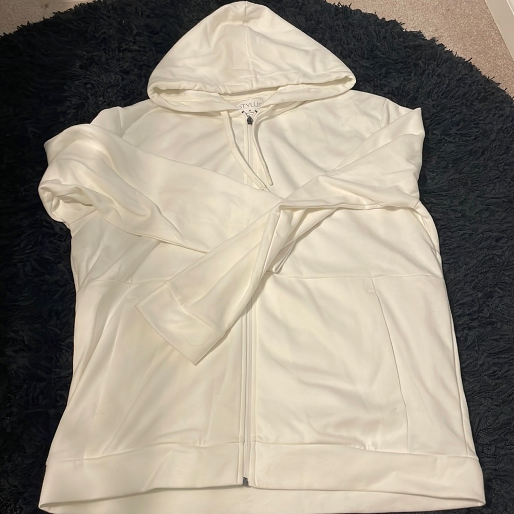 All White Stylus Jacket